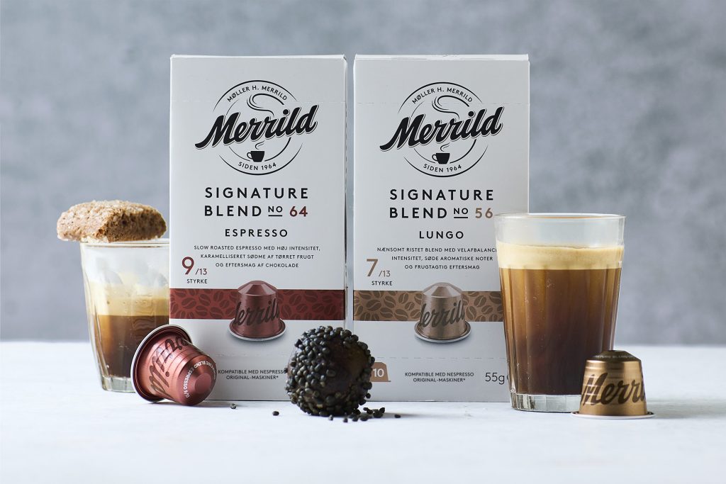 Kaffekapsler - Merrild kaffe
